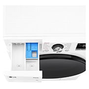 LG Slim parní pračka LG | 9 kg | A | 1200 ot./min | TurboWash™360° |Bílá, FLR7A92WG