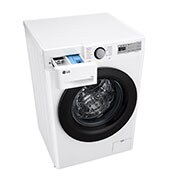 left side with detergent port open view