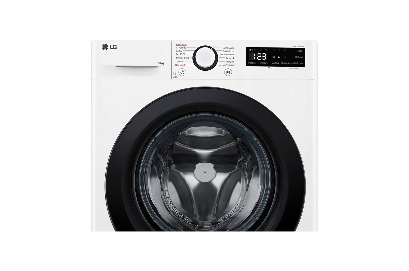 LG 10 kg parní pračka LG | A | 1400 ot./min | Direct Drive™ | AI DD™, FSR5A04WL