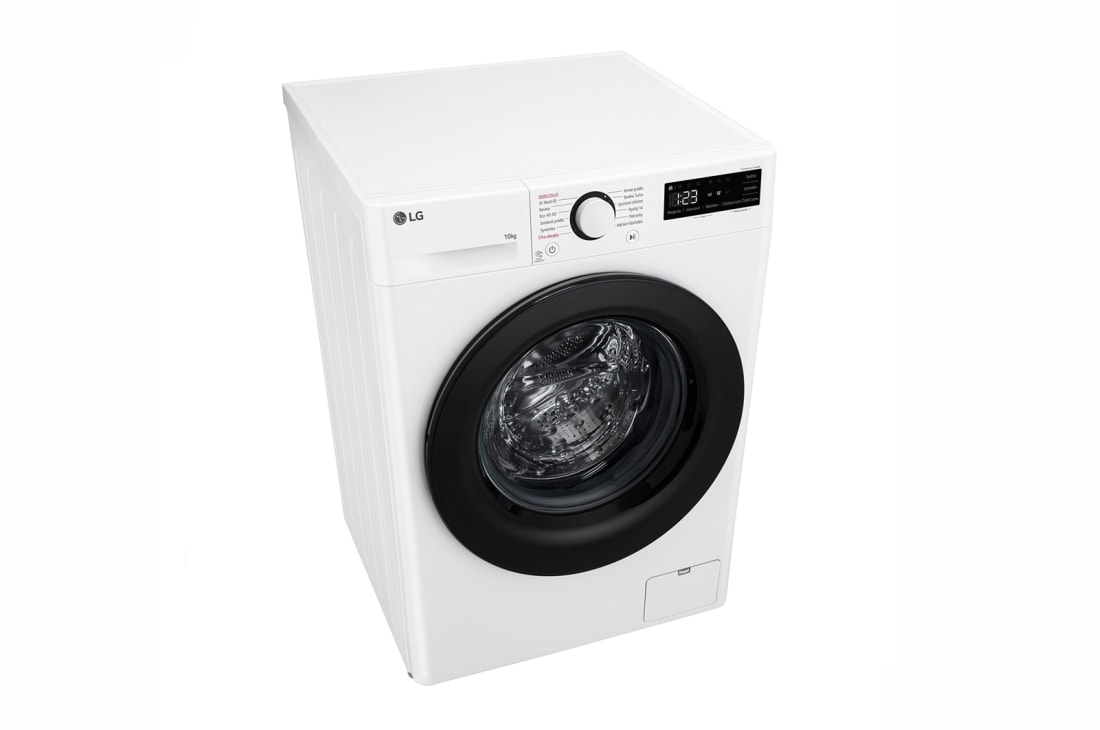 LG Parní pračka LG | 10 kg | A | 1400 ot./min | Direct Drive™ |Bílá, FSR5A04WL