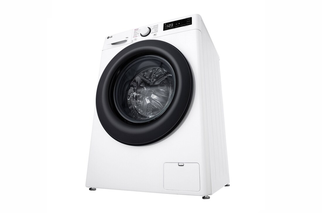 LG Parní pračka LG | 10 kg | A | 1400 ot./min | Direct Drive™ |Bílá, FSR5A04WL