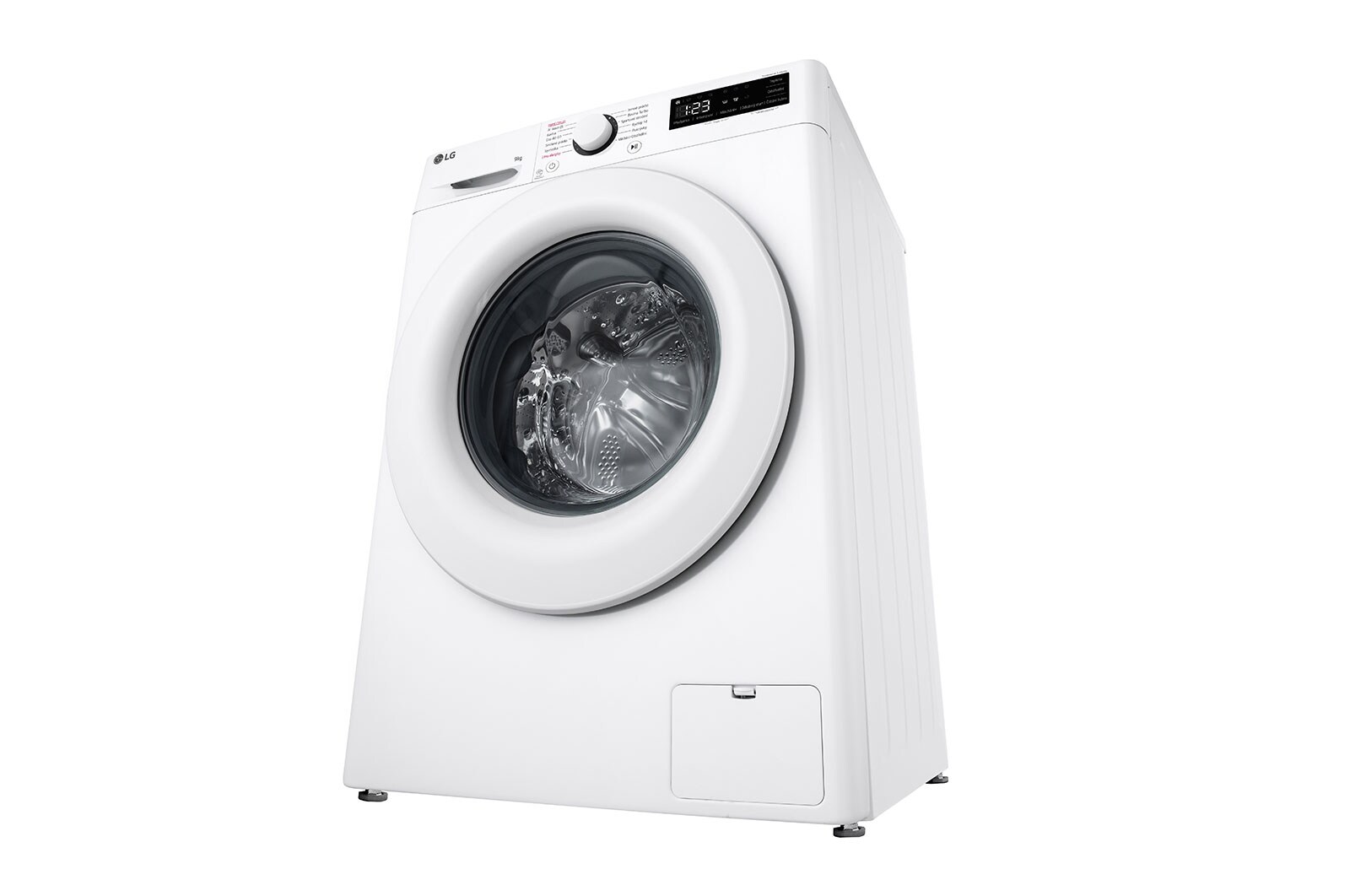 LG 9kg 1400 ot./min Direct Drive™ AI DD™ Parní pračka, Bílá, FSR5A94WH