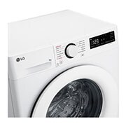 LG 9kg 1400 ot./min Direct Drive™ AI DD™ Parní pračka, Bílá, FSR5A94WH