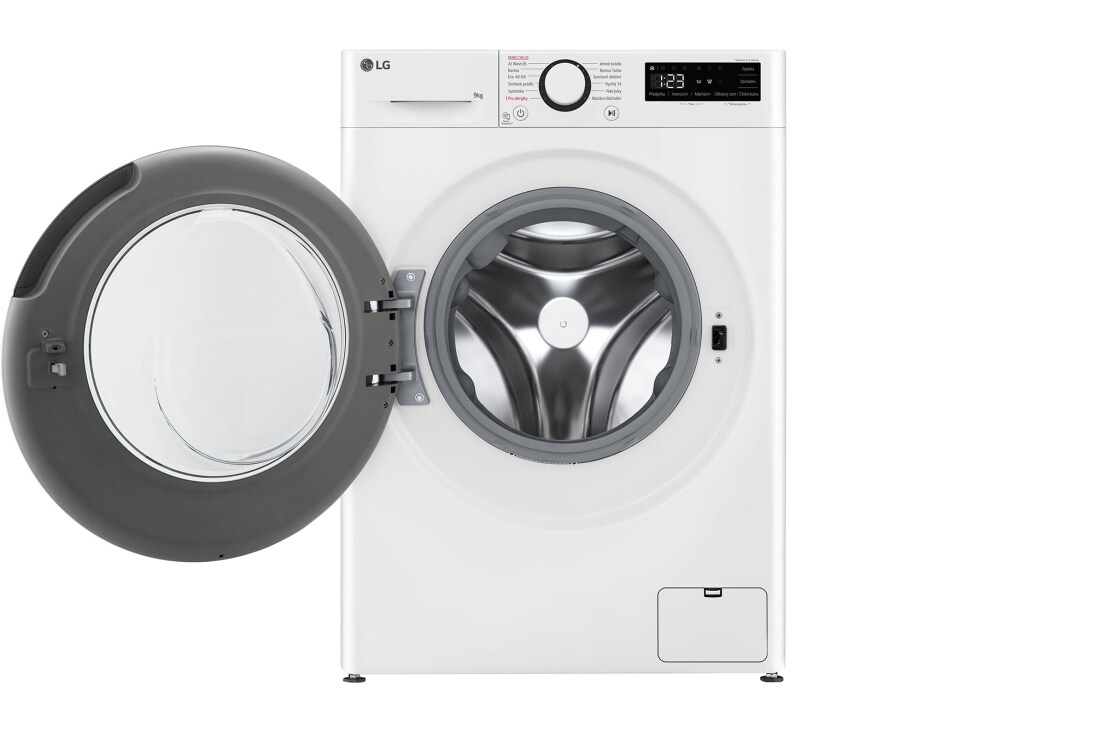 LG Parní pračka LG | 9 kg | A | 1400 ot./min | Direct Drive™ | AI DD™|Bílá, FSR5A94WL