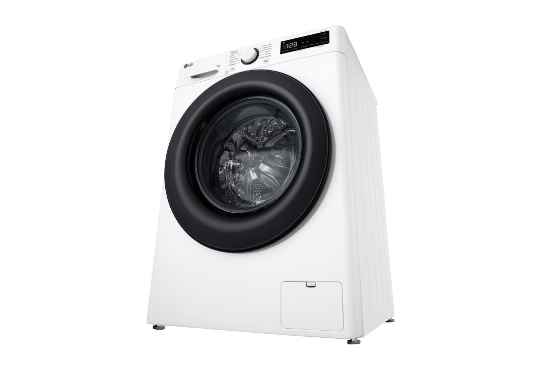 LG Parní pračka LG | 9 kg | A | 1400 ot./min | Direct Drive™ | AI DD™|Bílá, FSR5A94WL