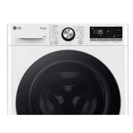 LG Parní pračka LG | 10 kg | A | 1400 ot./min | Direct Drive™ | AI DD™ |Bílá, FSR7A04WC
