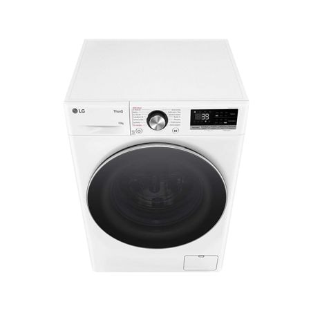 LG Parní pračka LG | 10 kg | A | 1400 ot./min | Direct Drive™ | AI DD™ |Bílá, FSR7A04WC