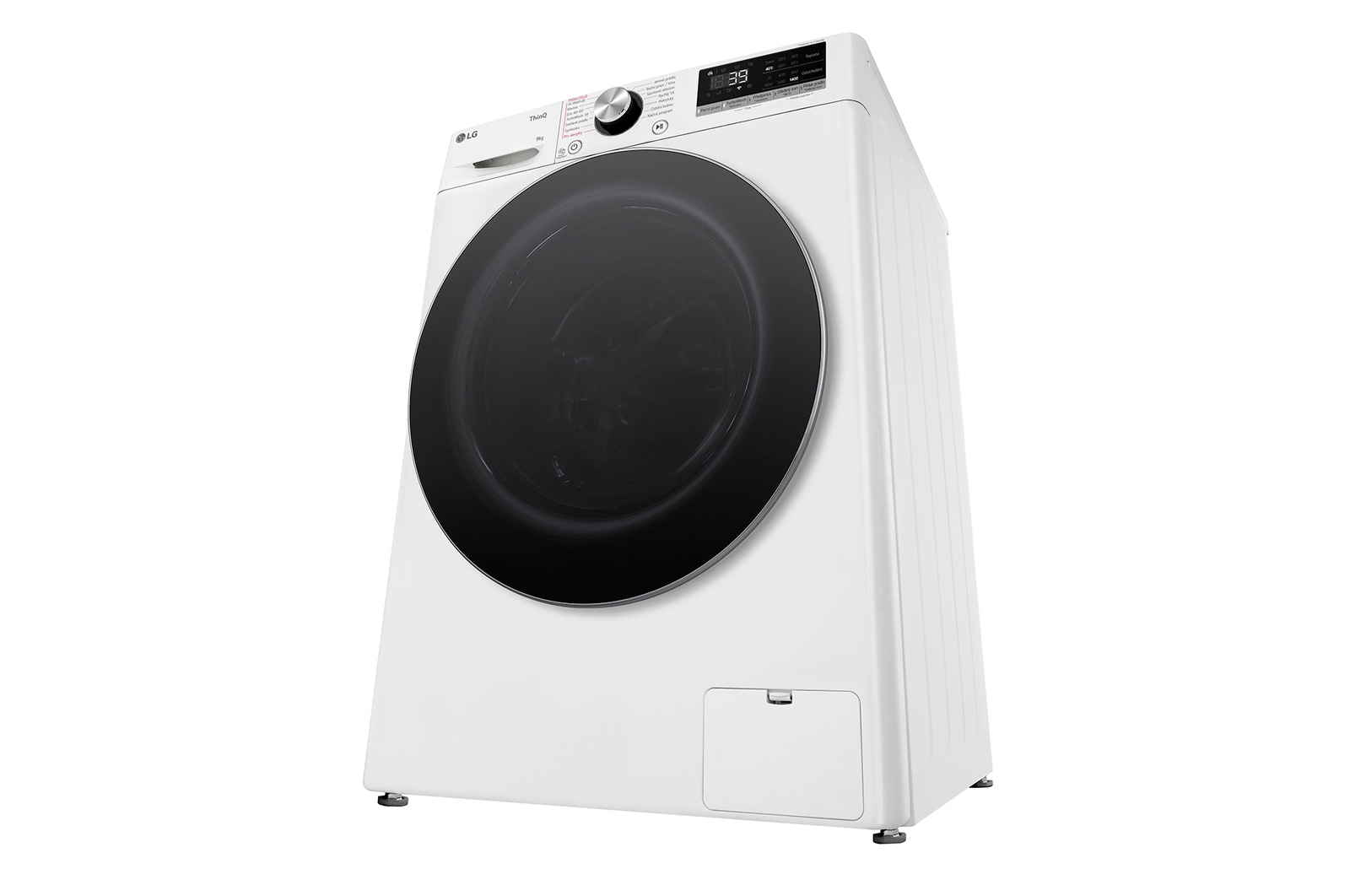 LG Parní pračka LG | 9 kg | A | 1400 ot./min | TurboWash™360° | ThinQ™|Bílá, FSR7A94WC
