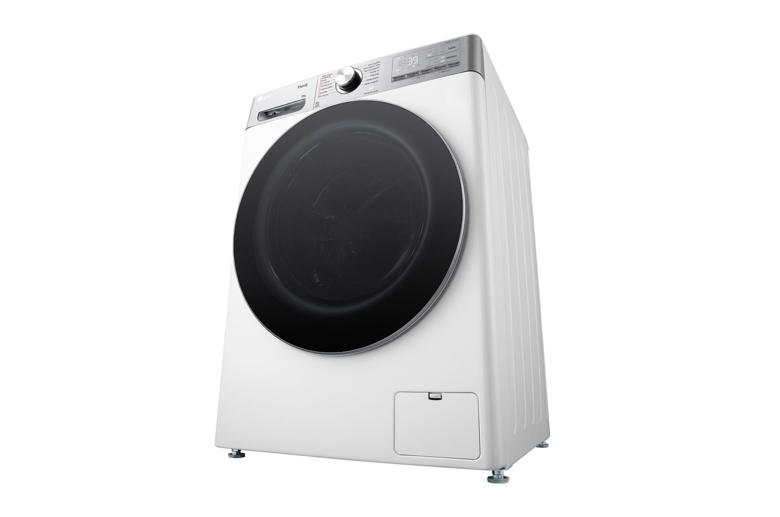 LG 9 kg parní pračka LG | A | 1400 ot./min | Direct Drive™ | AI DD™ | TurboWash™360°, FSR9A94WC