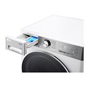 LG 9 kg parní pračka LG | A | 1400 ot./min | Direct Drive™ | AI DD™ | TurboWash™360°, FSR9A94WC