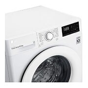 LG 6.5 kg slim parní pračka, 1200 ot./min, E  (v rozsahu A až G), Direct Drive™, Přidat prádlo, FW26V2WN3