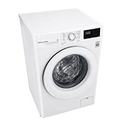 LG 6.5 kg slim parní pračka, 1200 ot./min, E  (v rozsahu A až G), Direct Drive™, Přidat prádlo, FW26V2WN3