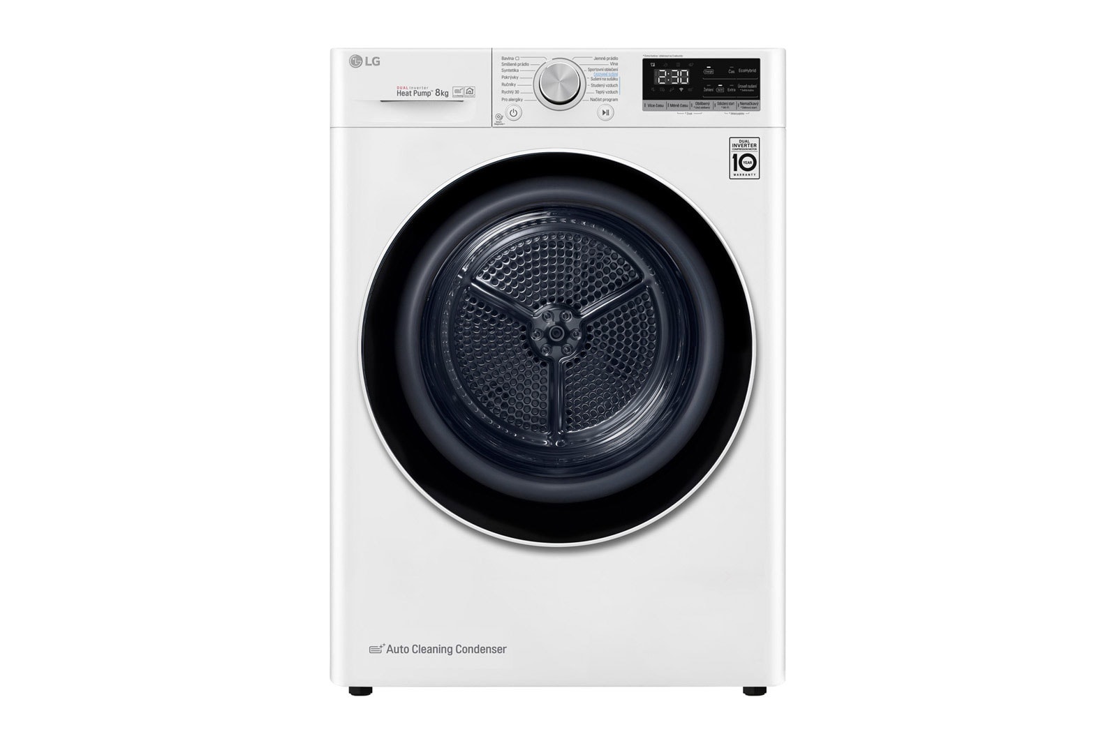 LG BALÍČEK PRANÍ | Pračka F48V5TW1W + Sušička RC81V9AV4Q + Výsuvný mezikus, LAUNDW17