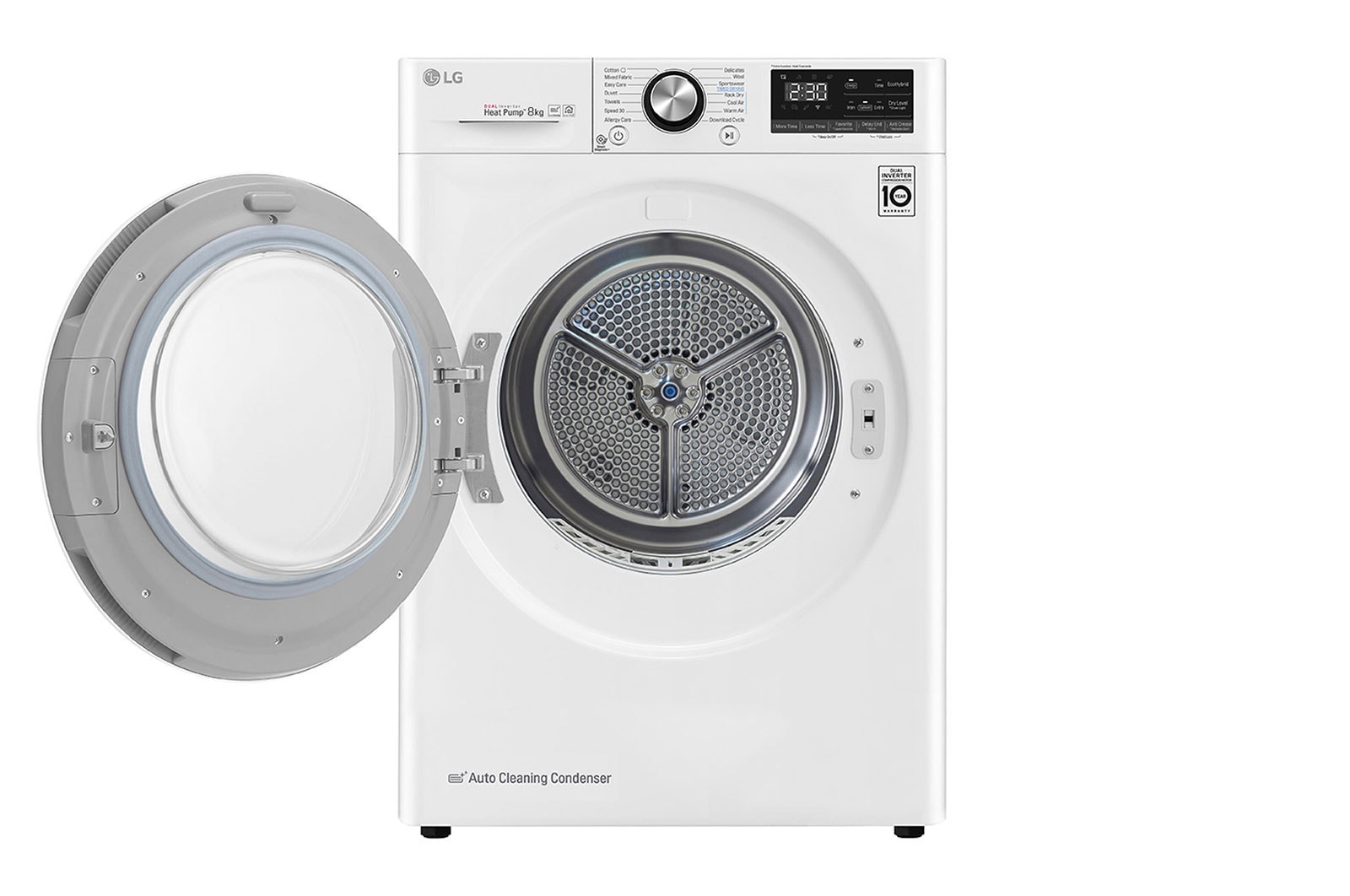 LG BALÍČEK PRANÍ | Pračka F48V5TW1W + Sušička RC81V9AV4Q + Výsuvný mezikus, LAUNDW17