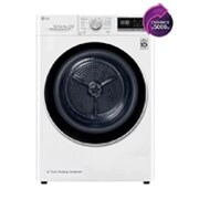 LG BALÍČEK PRANÍ | Pračka F48V5TW1W + Sušička RC81V9AV4Q + Výsuvný mezikus, LAUNDW17