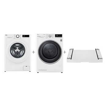 PRACÍ SET | LG Pračka FSR5A94WH+ Sušička RC81V5AV7N|Doprava zdarma|LG Česká Republika