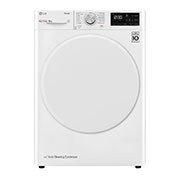Čelní pohled na 8 kg sušička, A&#43;&#43; (v rozsahu A&#43;&#43; až D), 14 programů, 13 přídavných možností, 3 možnosti sušení, ThinQ™ &#43; WiFi připojení RC81V5AV0Q