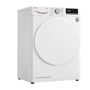 LG 8 kg sušička, A++ (v rozsahu A++ až D), 14 programů, 13 přídavných možností, 3 možnosti sušení, ThinQ™ + WiFi připojení, RC81V5AV0Q