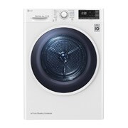 LG 8 kg sušička, A+++ (v rozsahu A+++ až D), 14 programů, 13 přídavných možností, 3 možnosti sušení, ThinQ™ + WiFi připojení, RC82EU2AV3Q