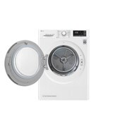 LG 8 kg sušička, A+++ (v rozsahu A+++ až D), 14 programů, 13 přídavných možností, 3 možnosti sušení, ThinQ™ + WiFi připojení, RC82EU2AV4Q