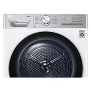 LG Sušička LG | 9 kg | DUAL Inverter Heat Pump™ |ThinQ™|Bílá, RC91V9AV2QR
