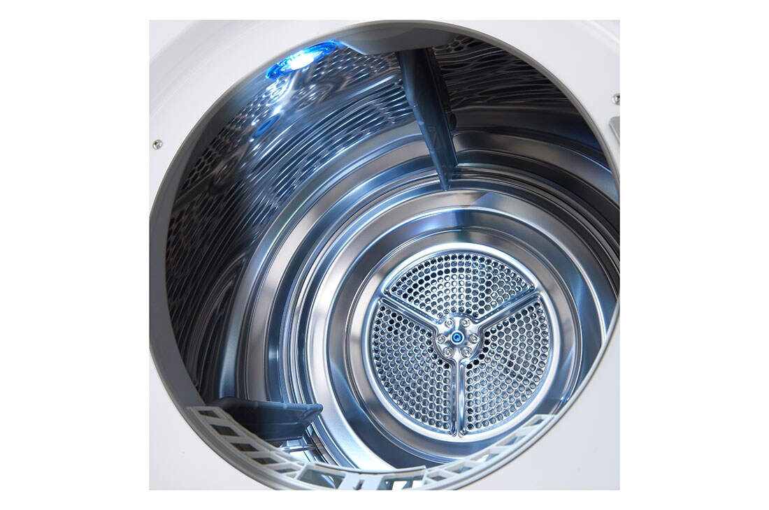 LG Sušička LG | 9 kg | DUAL Inverter Heat Pump™ |ThinQ™|Bílá, RC91V9AV4N