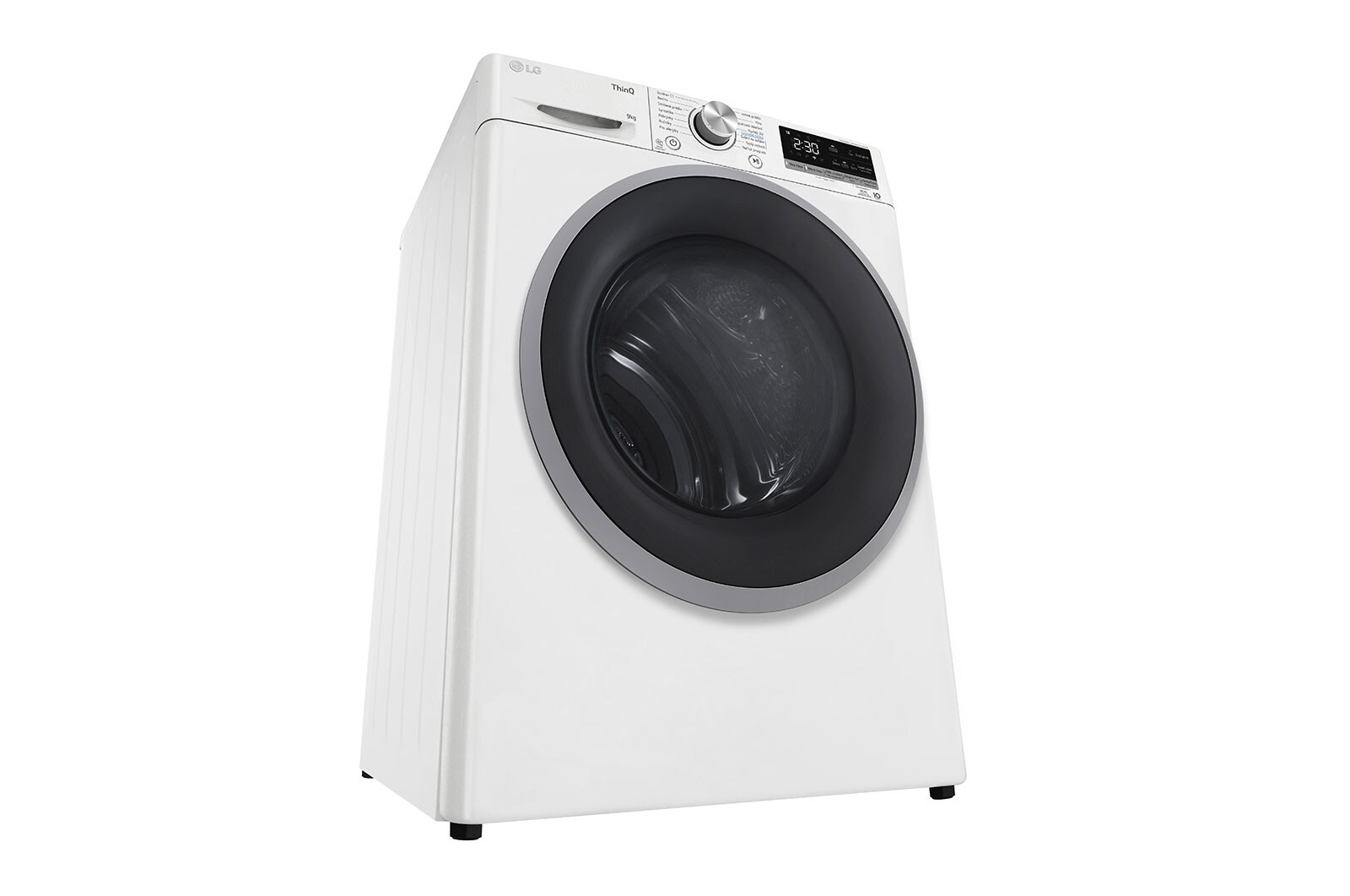 LG Sušička LG | 9 kg | DUAL Inverter Heat Pump™ |ThinQ™|Bílá, RC91V9AVRN