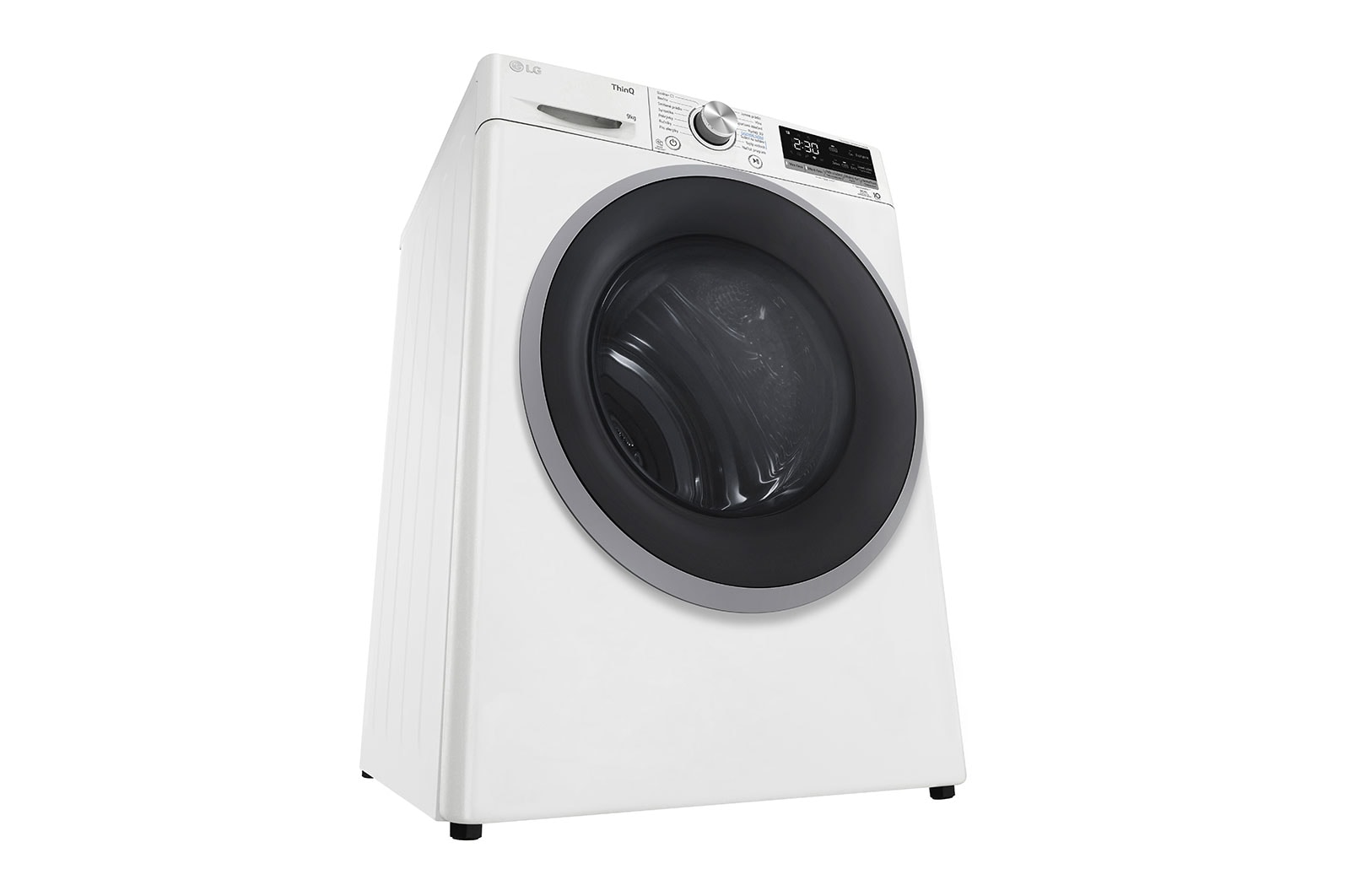 LG Sušička LG | 9 kg | DUAL Inverter Heat Pump™ |ThinQ™|Bílá, RC91V9AVSN