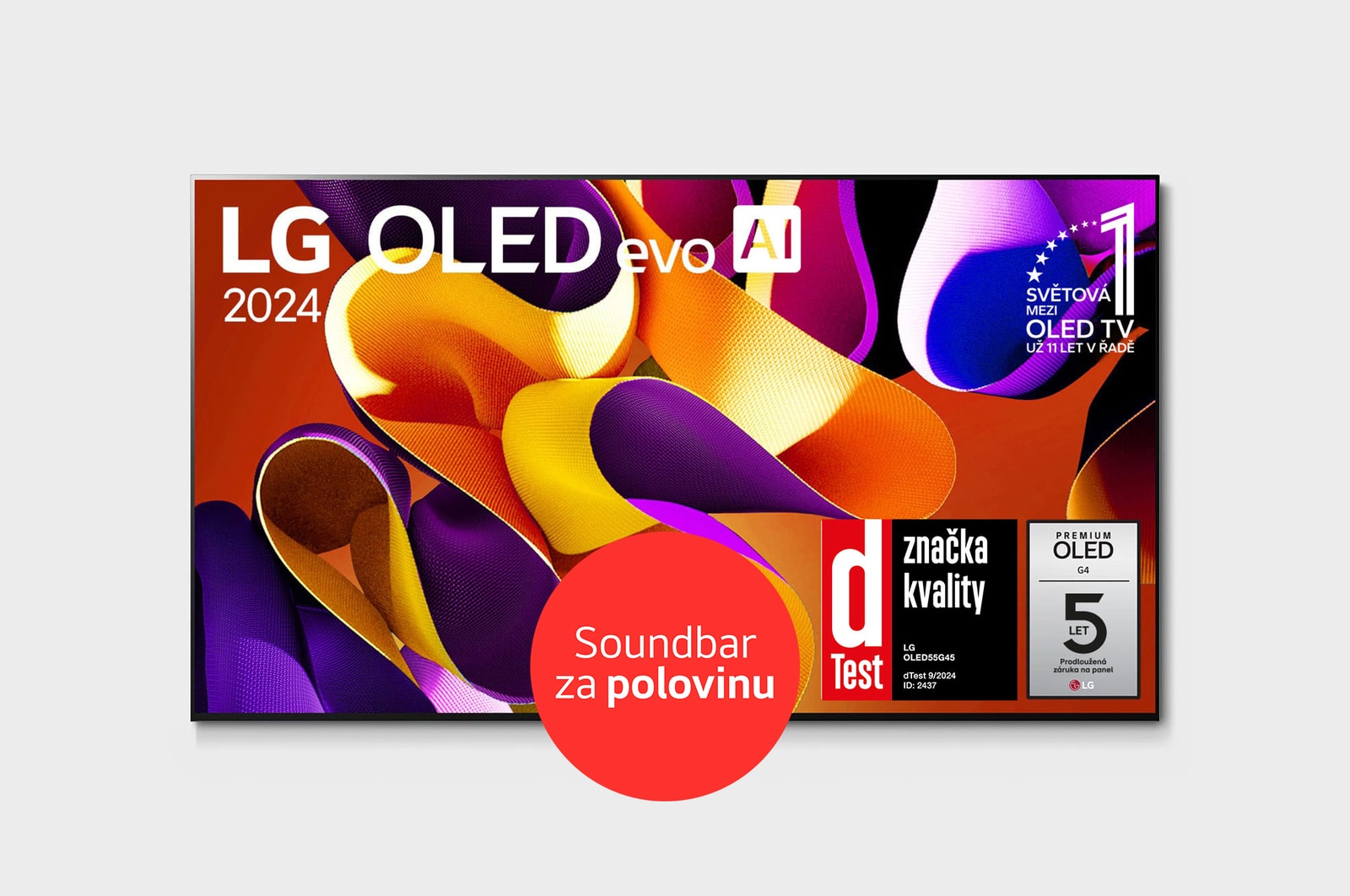  LG 55”; LG OLED evo AI G4 4K Smart TV OLED55G4, OLED55G45LW