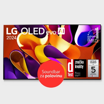  LG 55”; LG OLED evo AI G4 4K Smart TV OLED55G4, OLED55G45LW