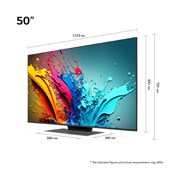 LG 50"|LG QNED AI| QNED86| 4K Smart TV| webOS24, 50QNED86T6A