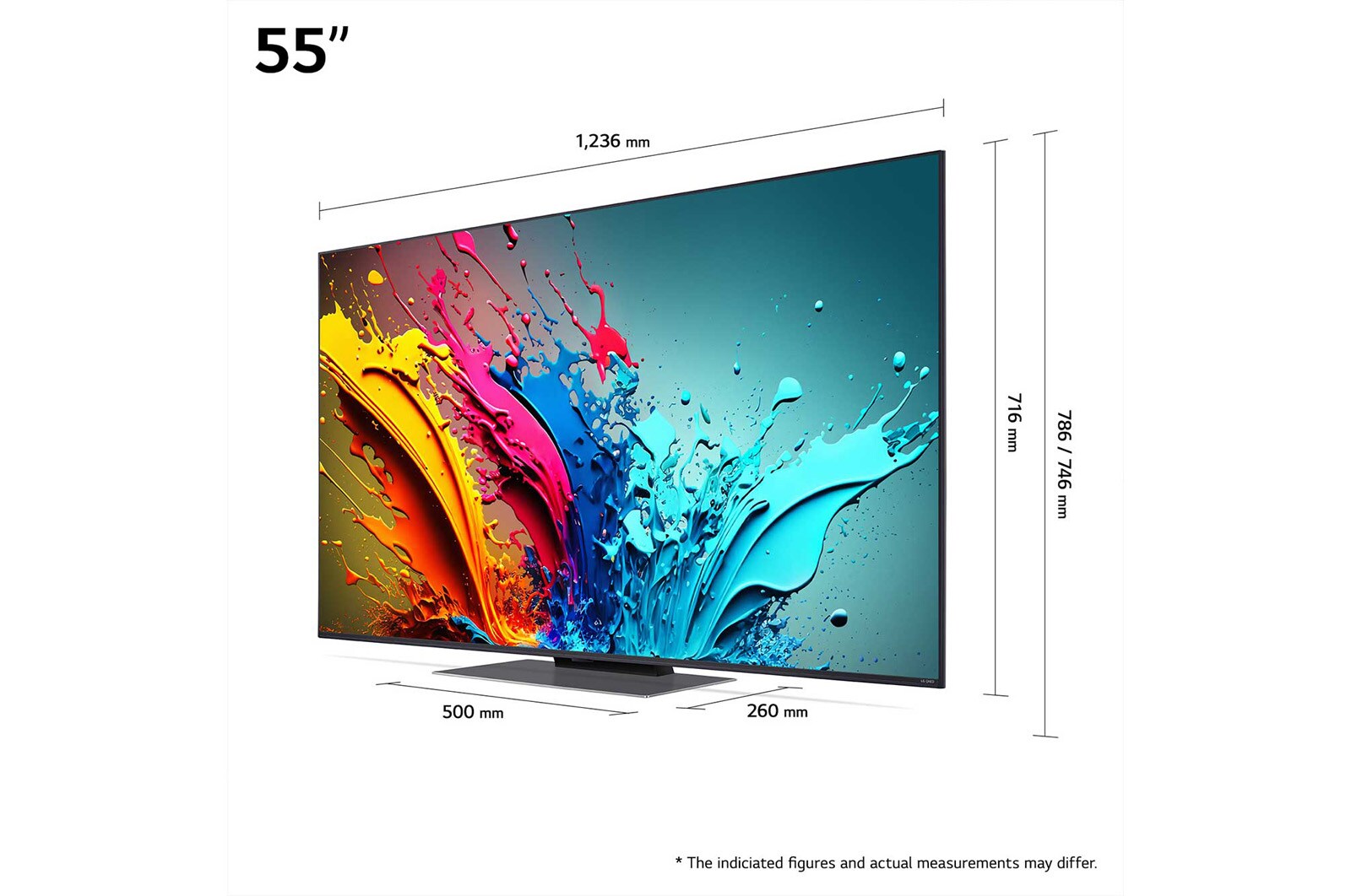LG 55"|LG QNED AI| QNED86| 4K Smart TV| webOS24, 55QNED86T6A