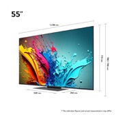 LG 55"|LG QNED AI| QNED86| 4K Smart TV| webOS24, 55QNED86T6A