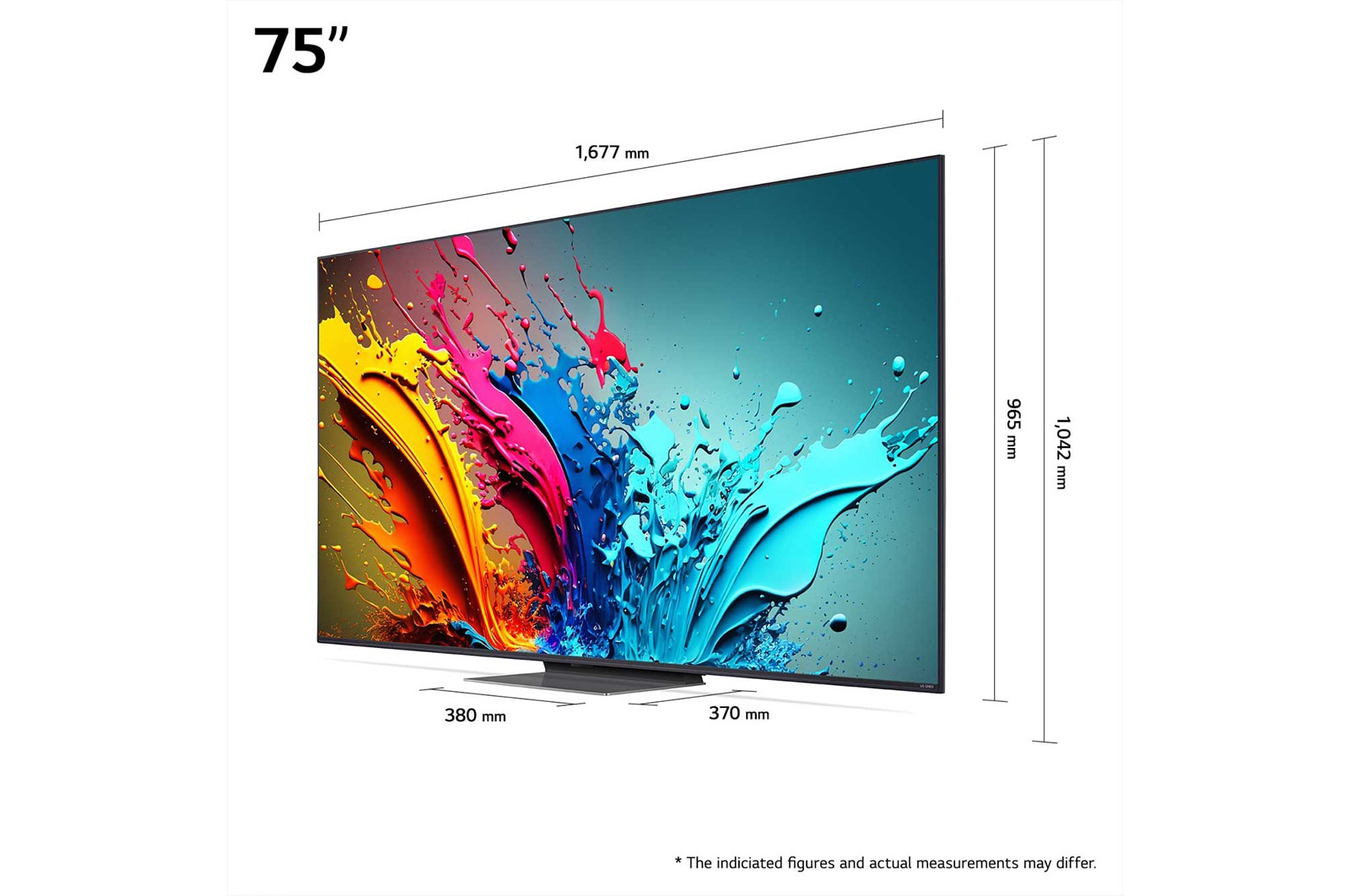 LG 75"|LG QNED AI| QNED86| 4K Smart TV| webOS24, 75QNED86T6A