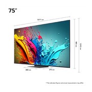 LG 75"|LG QNED AI| QNED86| 4K Smart TV| webOS24, 75QNED86T6A