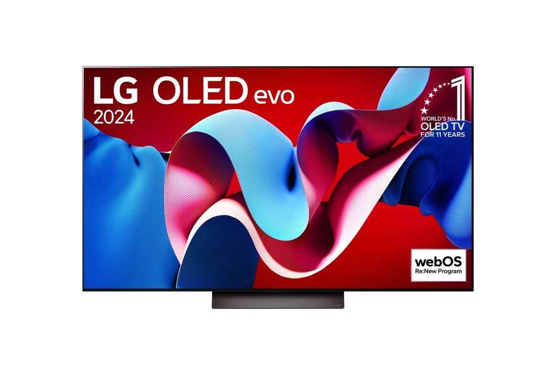 LG 55"|LG OLED evo AI|C4 4K Smart TV| OLED55C4, OLED55C44LA