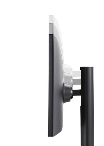 Monitor nabízí výškové nastavení.