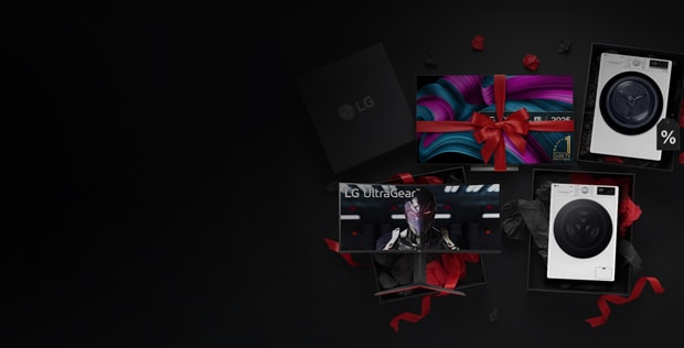 Obrázky s domácími spotřebiči LG
