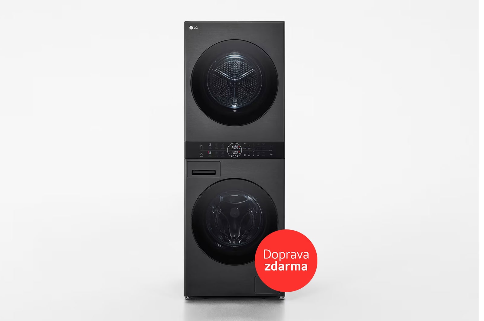 LG 12/10 kg LG WashTower|1400 ot./min | Direct Drive | AI DD | TurboWash360°, Front Light On View, WT1210BBF