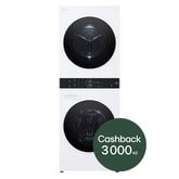 LG WashTower | 12 / 10 kg |1400 ot./min | AI DD™ | TurboWash™360°|Bílá