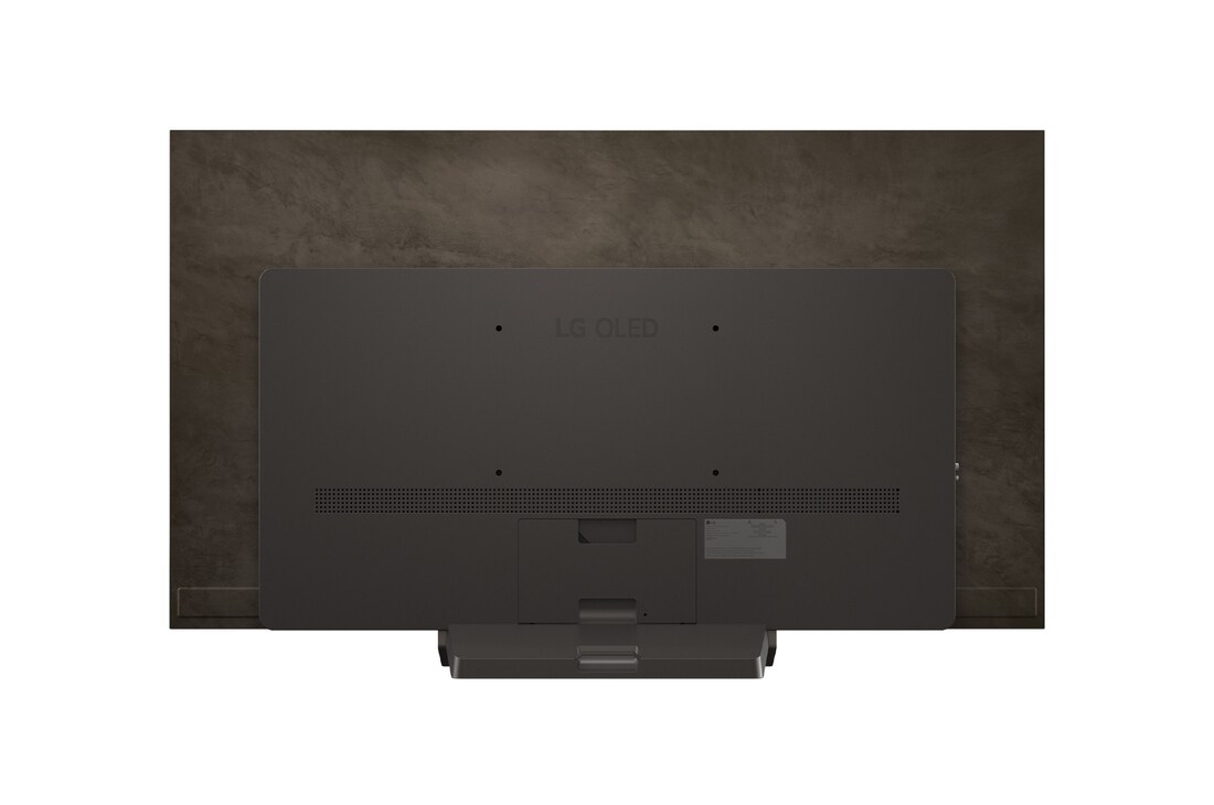 Rückansicht des LG OLED evo AI C5 4K Smart TV.