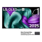 True Wireless TV 77 Zoll LG OLED evo AI M5 mit 4K Video- und Audioübertragung