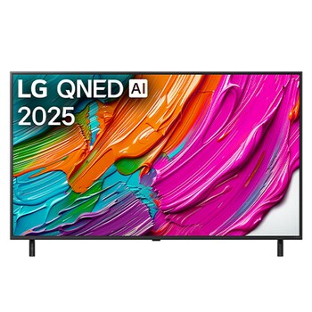 Frontansicht des 55 Zoll LG QNED AI QNED80 4K Smart TV 55QNED8EA6B