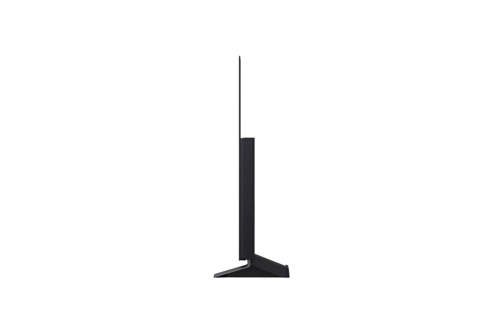 Seitenansicht des LG OLED evo AI C5 4K Smart TV.