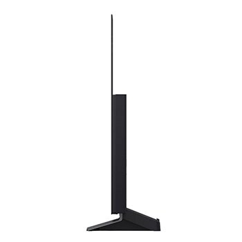 Seitenansicht des LG OLED evo AI C5 4K Smart TV.