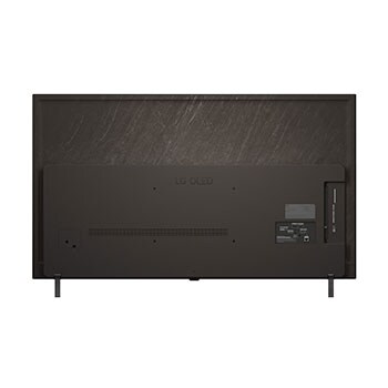 Rückansicht des LG OLED AI B5 4K Smart TV.