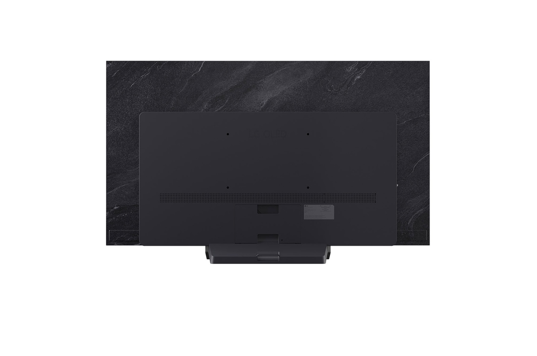 Rear view of LG OLED evo AI C5 4K Smart TV.