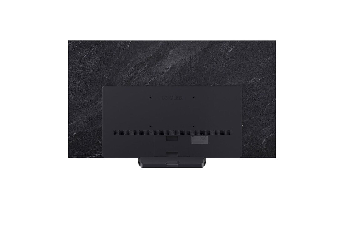 Rear view of LG OLED evo AI C5 4K Smart TV.