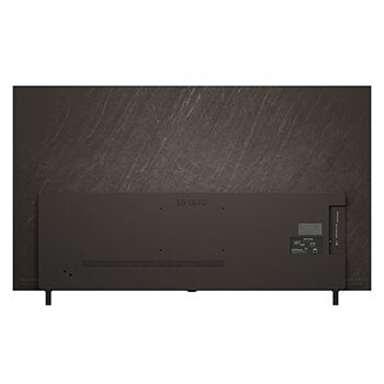 Rückansicht des LG OLED AI B5 4K Smart TV.
