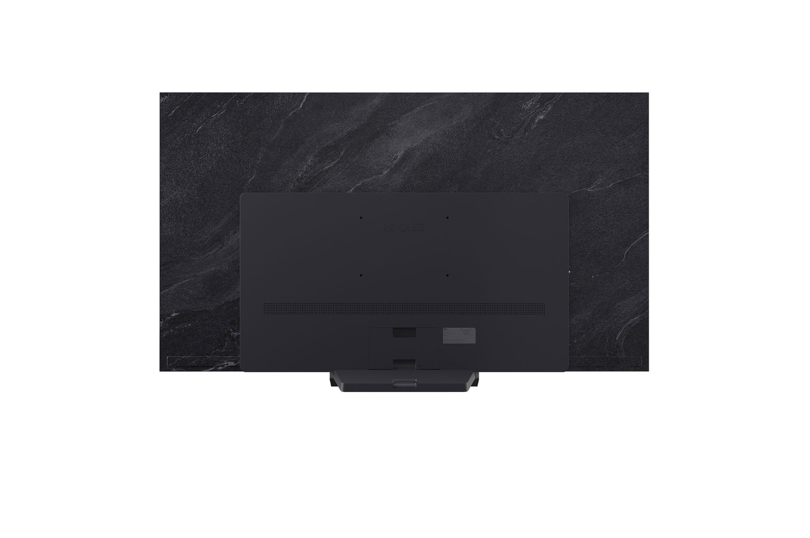 Rear view of LG OLED evo AI C5 4K Smart TV.